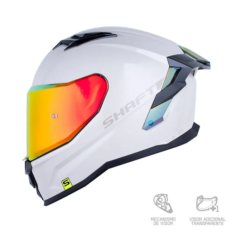 CASCO INTEGRAL SHAFT 556 TAIPAN SOLID AR.AR.VISOR RETRO