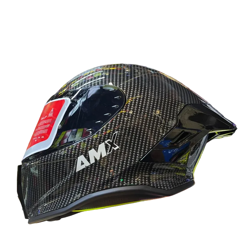 CASCO INTEGRAL AMX STREAM SOLID CARBONO