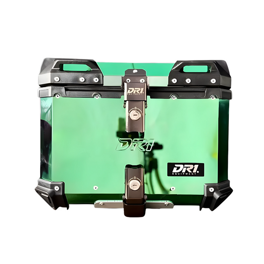 MALETERO CUADRADO DR1 ALU PRO ACERO 45 LT VERDE