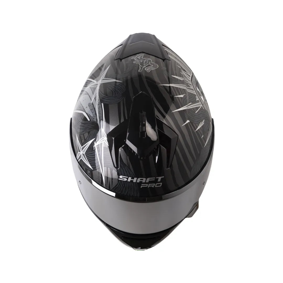 CASCO INTEGRAL SHAFT PRO 610 DV ECLIPSE NEGRO GRIS VISOR COLOR