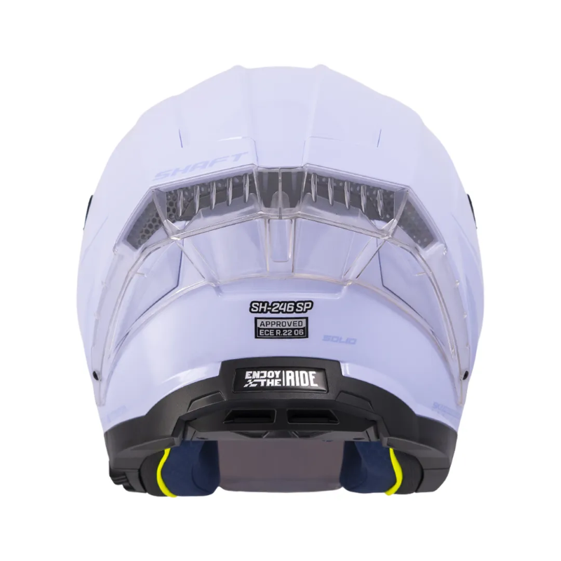 CASCO ABIERTO SHAFT 246 SP SOLID MORADO CLARO VISOR COLOR