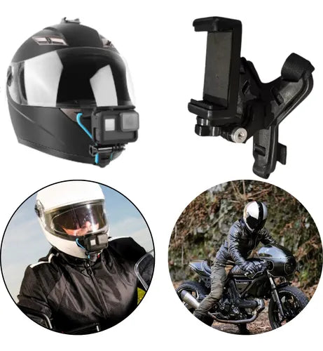 SOPORTE CELULAR PARA CASCO