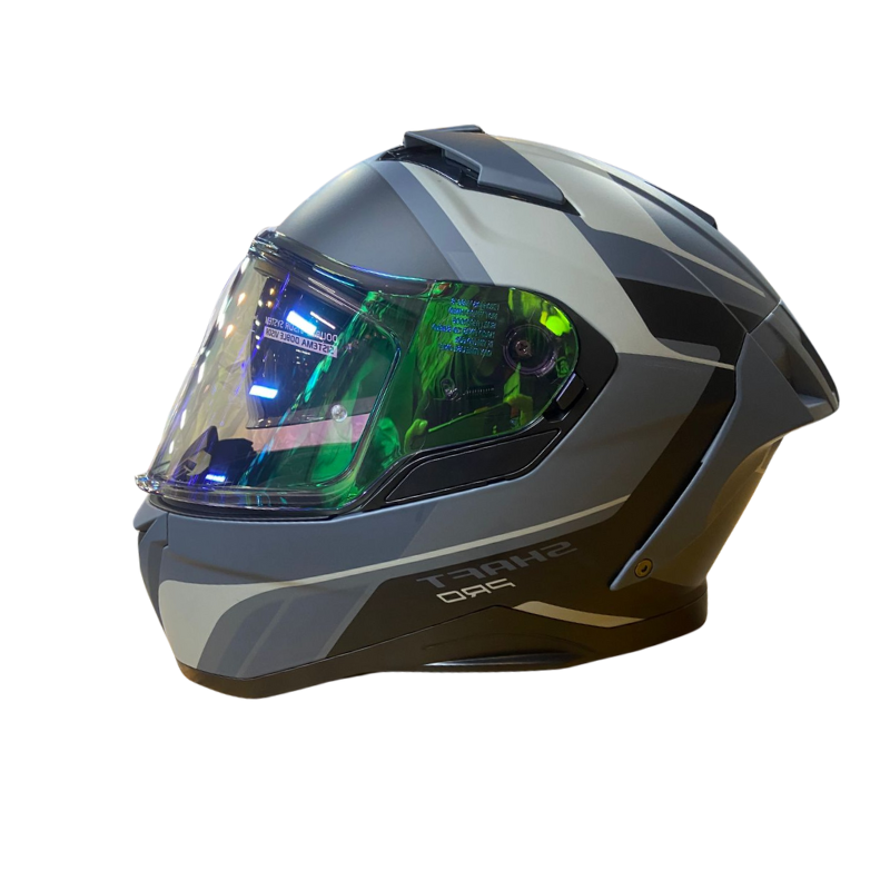 CASCO INTEGRAL SHAFT PRO 606 SP CLOWKY GRIS OSCURO VISOR COLOR