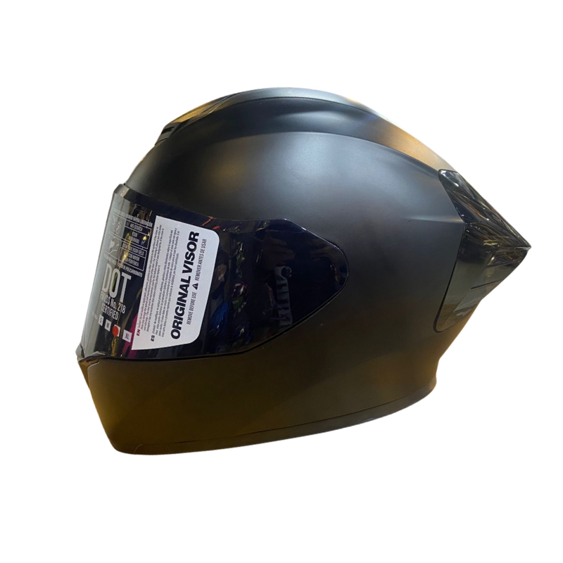 CASCO INTEGRAL ICH 505 SOLID NEGRO MATE VISOR HUMO