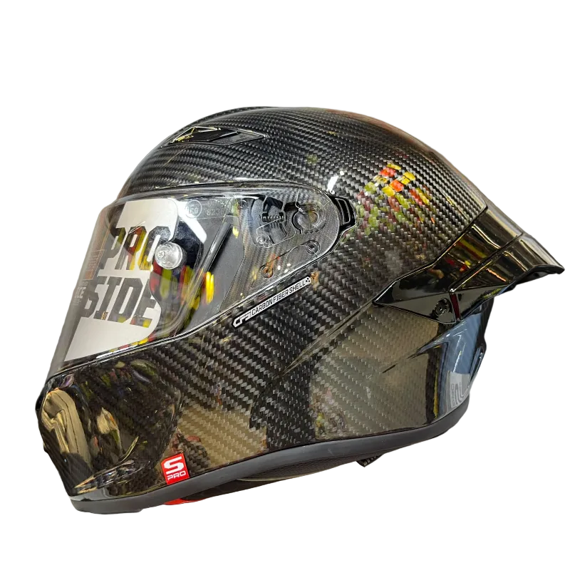 CASCO INTEGRAL SHAFT_PRO 803 SP_C SOLID NEGRO CARBONO VISOR COLOR