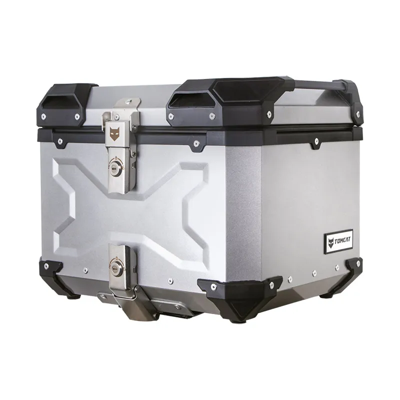 MALETERO RIGIDO TOMCAT TC TITAN 45 LT (GRIS)