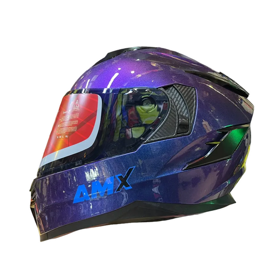 CASCO INTEGRAL AMX DEFENDER SOLID TORNASOL BRILLANTE