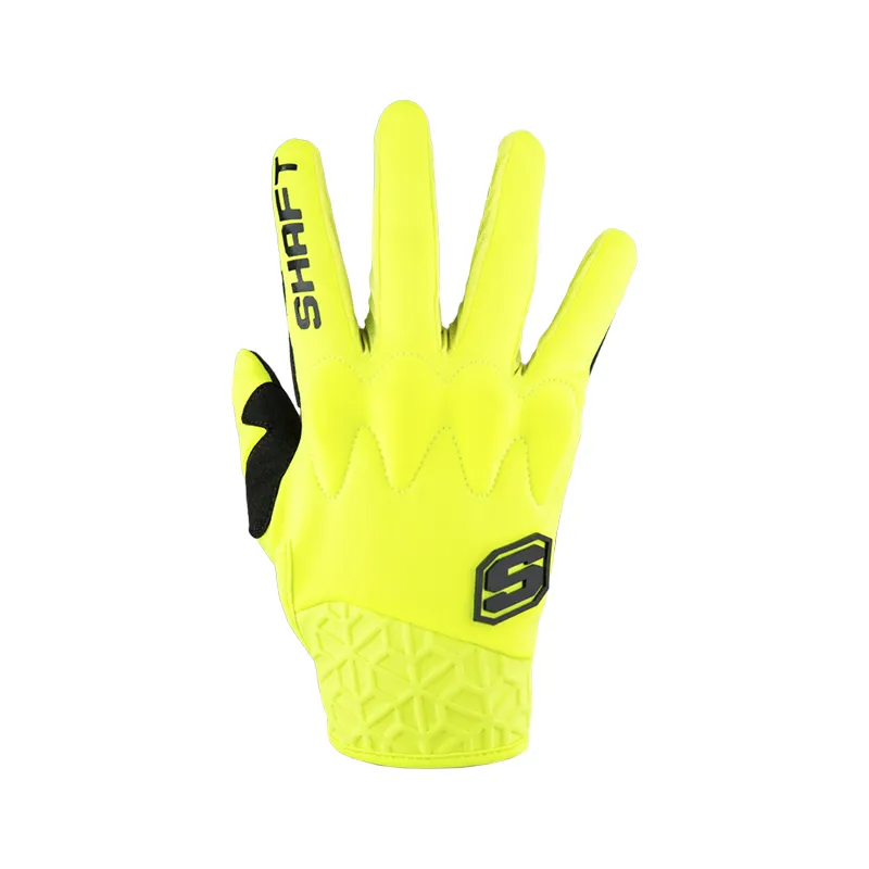 GUANTE TEXTIL SHAFT DROID NEGRO AMARILLO NEON