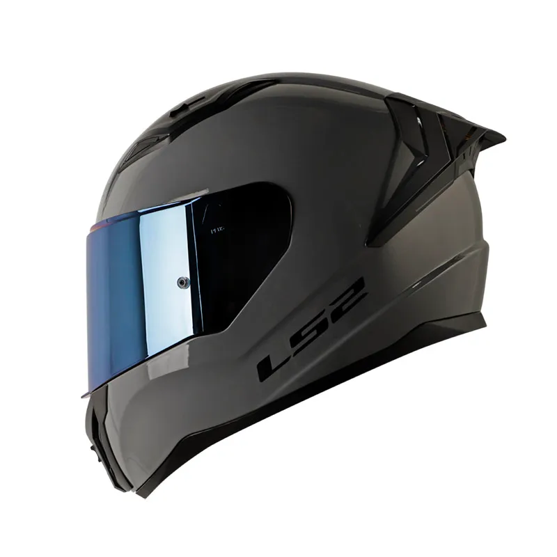 CASCO INTEGRAL LS2 810 VIGO SOLID GRIS NARDO VISOR COLOR