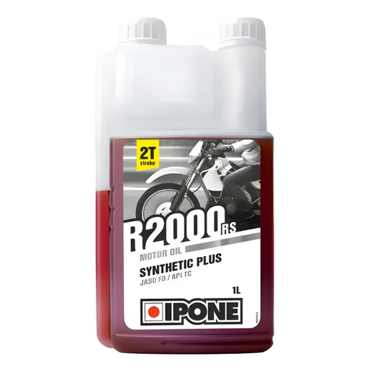 LUBRICANTE IPONE R2000 RS FRESA SYNTHETIC PLUS 1LT 2T JASO FD/API TC