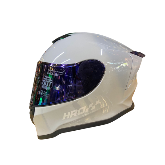 CASCO INTEGRAL HRO 506 SP SOLID GRIS PLATEADO VISOR COLOR