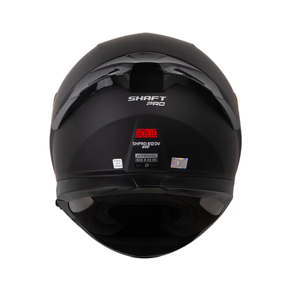 CASCO INTEGRAL SHAFT PRO 612 DV EVO NEGRO ROJO VISOR COLOR