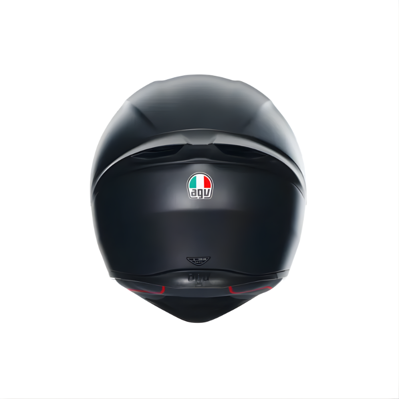 CASCO INTEGRAL AGV K-1S SOLID NEGRO MATE VISOR TRANSPARENTE
