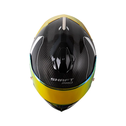 CASCO INTEGRAL SHAFT PRO 620C EVO HALD NEGRO CLARO GRIS VISOR ROJO RETRO