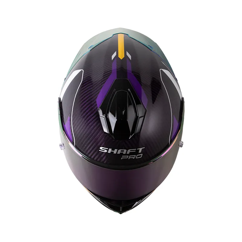 CASCO INTEGRAL SHAFT PRO 620C EVO HALD MORADO CLARO VISOR MORADO RETRO
