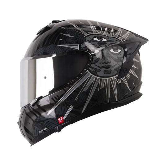 CASCO INTEGRAL SHAFT PRO 610 DV ECLIPSE NEGRO GRIS VISOR COLOR