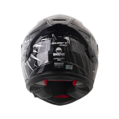 CASCO INTEGRAL SHAFT PRO 610 DV ECLIPSE NEGRO GRIS VISOR COLOR