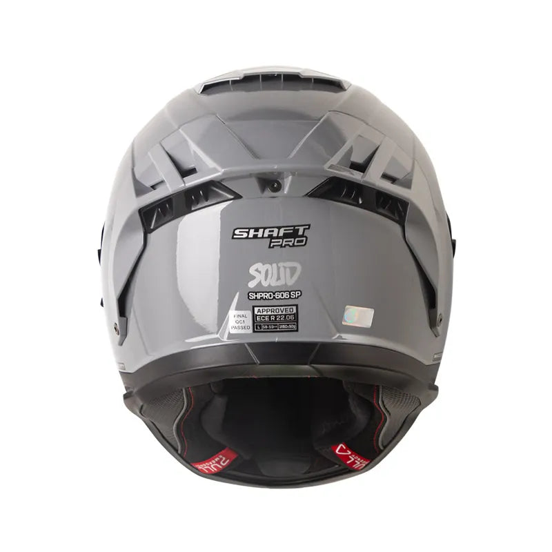 CASCO INTEGRAL SHAFT PRO 606 SP SOLID GRIS VISOR COLOR