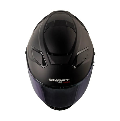 CASCO INTEGRAL SHAFT PRO 606 SP SOLID NEGRO AZUL VISOR COLOR