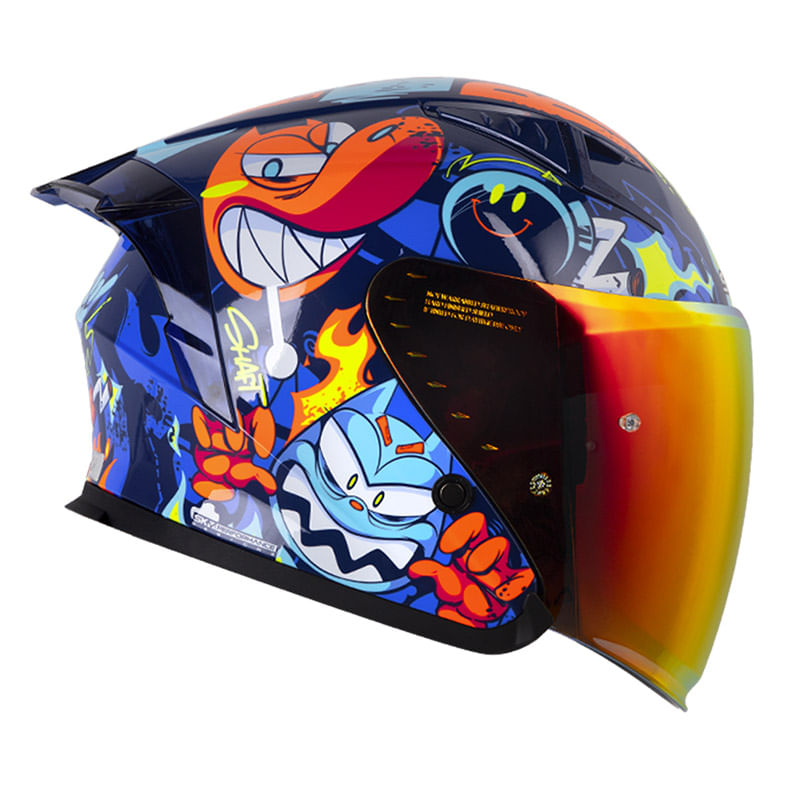 CASCO ABIERTO SHAFT 226 GT INVADER AZUL