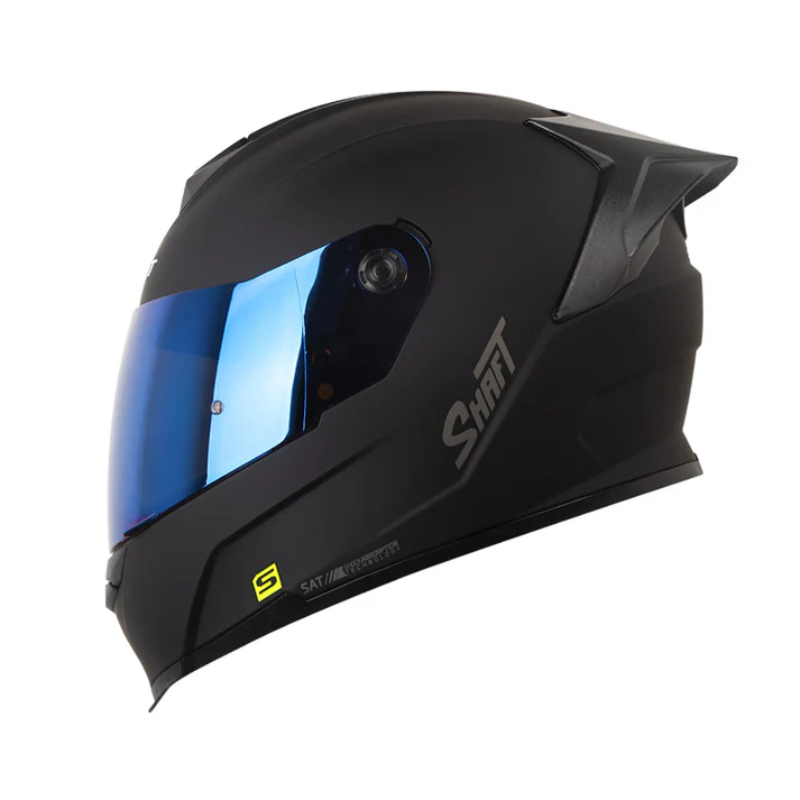 CASCO INTEGRAL SHAFT 502 SP SOLID NEGRO GRIS VISOR COLOR