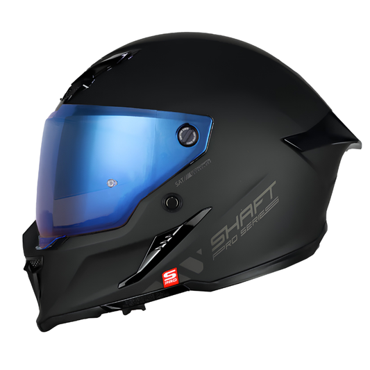 CASCO INTEGRAL SHAFT_PRO 615 DV SOLID NEGRO GRIS OSCURO VISOR COLOR