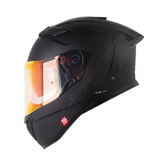 CASCO INTEGRAL SHAFT PRO 606 SP SOLID NEGRO GRIS OSCURO VISOR COLOR